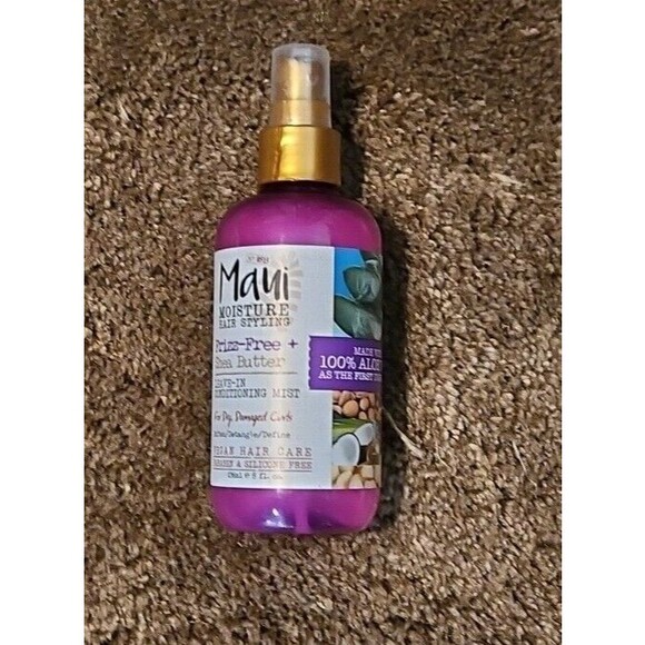 Maui Moisture Hair Styling Frizz-Free + Shea Butter Leave-in Conditioning Mist - Picture 1 of 5